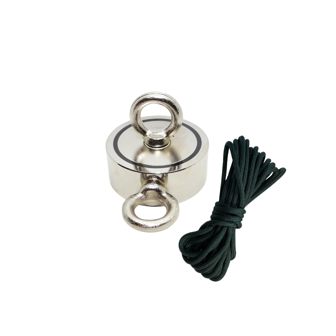 Fishing Magnets - 120KG - INCLUDES 15M FISHING MAGNET ROPE-200KG - INCLUDES 15M FISHING MAGNET ROPE-300KG - INCLUDES 15M FISHING MAGNET ROPE-600KG - INCLUDES 15M FISHING MAGNET ROPE
