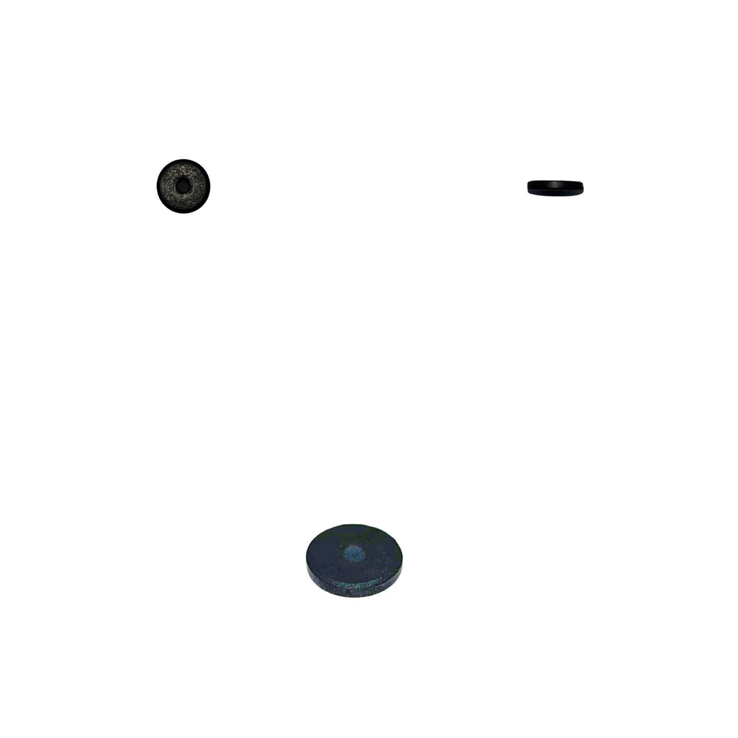 Ferrite Isotropic Disc Magnets (Fridge Magnets) - 16mm x 3mm-20mm x 3mm-25mm x 3mm-25mm x 5mm-30mm x 3mm