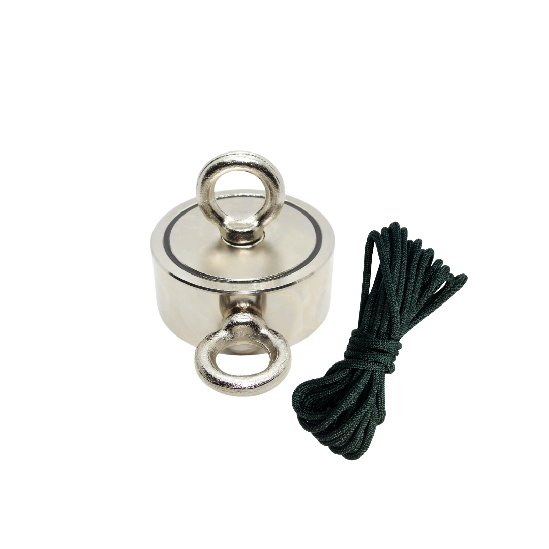 Fishing Magnets - 120KG - INCLUDES 15M FISHING MAGNET ROPE-200KG - INCLUDES 15M FISHING MAGNET ROPE-300KG - INCLUDES 15M FISHING MAGNET ROPE-600KG - INCLUDES 15M FISHING MAGNET ROPE