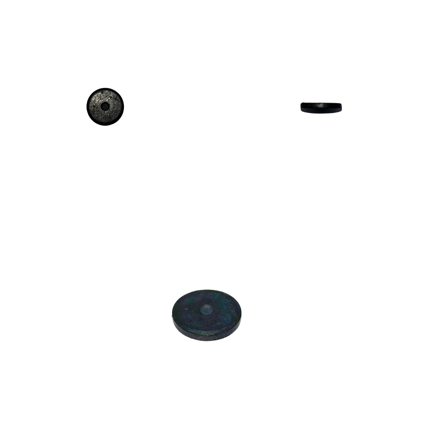 Ferrite Isotropic Disc Magnets (Fridge Magnets) - 16mm x 3mm-20mm x 3mm-25mm x 3mm-25mm x 5mm-30mm x 3mm