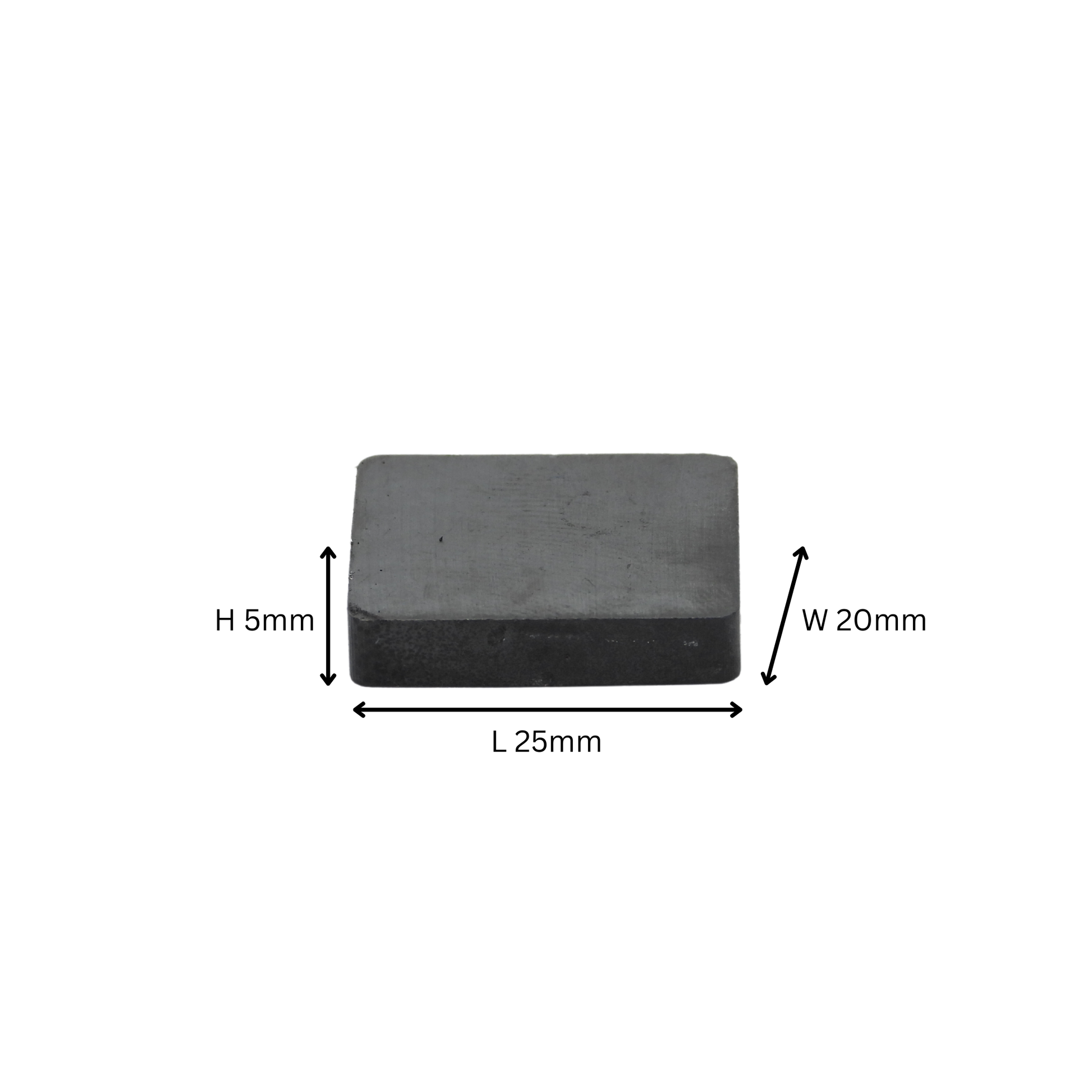 Ferrite Anisotropic Block Magnets - 15mm x 13mm x 5mm - Ferrite-20mm x 5mm x 5mm - Ferrite-25mm x 20mm x 5mm - Ferrite-40mm x 25mm x 10mm - Ferrite-50mm x 28mm x 8.6mm - Ferrite-150mm x 25mm x 25mm - Ferrite-150mm x 100mm x 25.4mm - Ferrite BOX OF 10