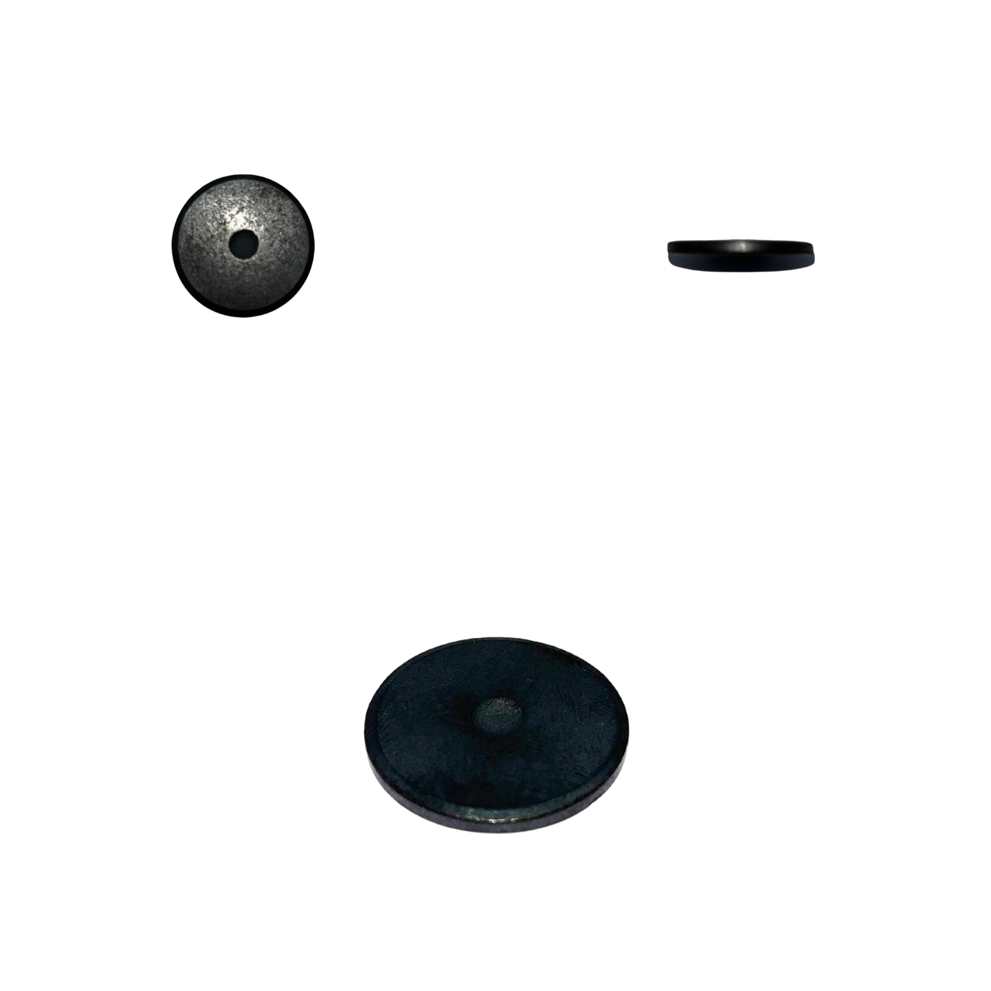 Ferrite Isotropic Disc Magnets (Fridge Magnets) - 16mm x 3mm-20mm x 3mm-25mm x 3mm-25mm x 5mm-30mm x 3mm