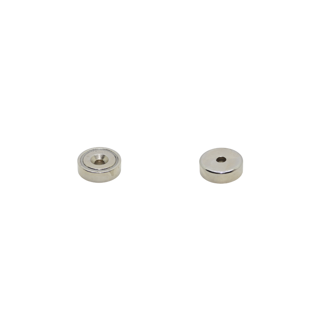 Counter Sunk Pot Magnets - A16 - Od16mm x Id3.5mm x 5mm-A20 - Od20mm x Id4.5mm x 7mm-A25 - Od25mm x Id5.5mm x 8mm-A32 - Od32mm x Id5.5mm x 8mm-A36 - Od36mm x Id6.5mm x 8mm-A42 - Id42mm x Id6.5mm x 9mm-A48 - Id48mm Idx 8.5mm x 11.5mm-A60 - Id60mm x Id8.5mm x 15mm-A75 - Od75mm x Id10.5mm x 18mm