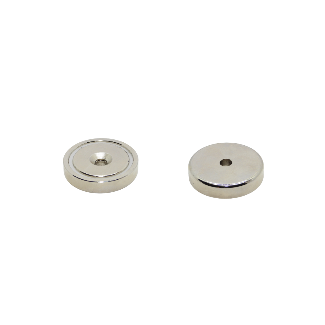 Counter Sunk Pot Magnets - A16 - Od16mm x Id3.5mm x 5mm-A20 - Od20mm x Id4.5mm x 7mm-A25 - Od25mm x Id5.5mm x 8mm-A32 - Od32mm x Id5.5mm x 8mm-A36 - Od36mm x Id6.5mm x 8mm-A42 - Id42mm x Id6.5mm x 9mm-A48 - Id48mm Idx 8.5mm x 11.5mm-A60 - Id60mm x Id8.5mm x 15mm-A75 - Od75mm x Id10.5mm x 18mm
