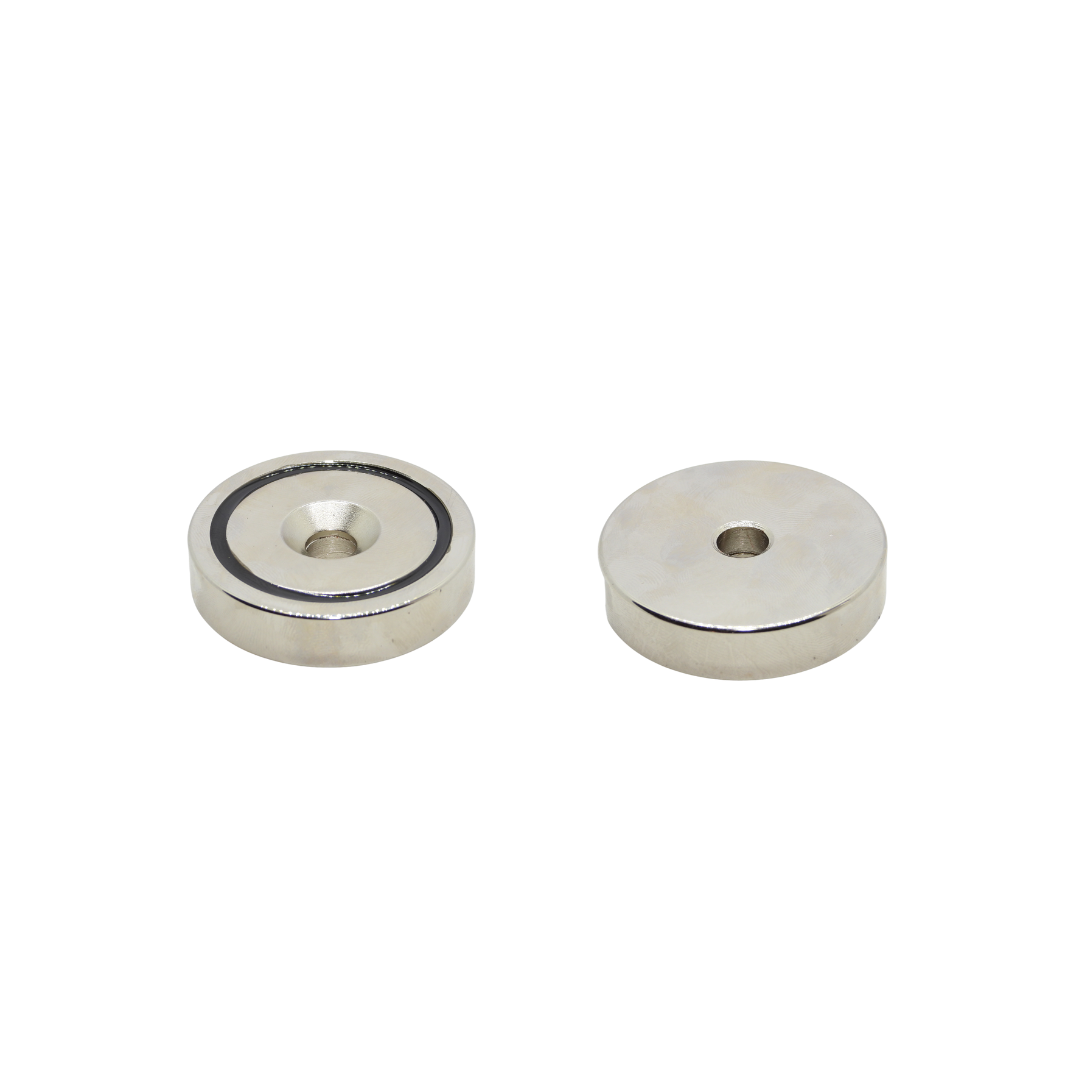 Counter Sunk Pot Magnets - A16 - Od16mm x Id3.5mm x 5mm-A20 - Od20mm x Id4.5mm x 7mm-A25 - Od25mm x Id5.5mm x 8mm-A32 - Od32mm x Id5.5mm x 8mm-A36 - Od36mm x Id6.5mm x 8mm-A42 - Id42mm x Id6.5mm x 9mm-A48 - Id48mm Idx 8.5mm x 11.5mm-A60 - Id60mm x Id8.5mm x 15mm-A75 - Od75mm x Id10.5mm x 18mm