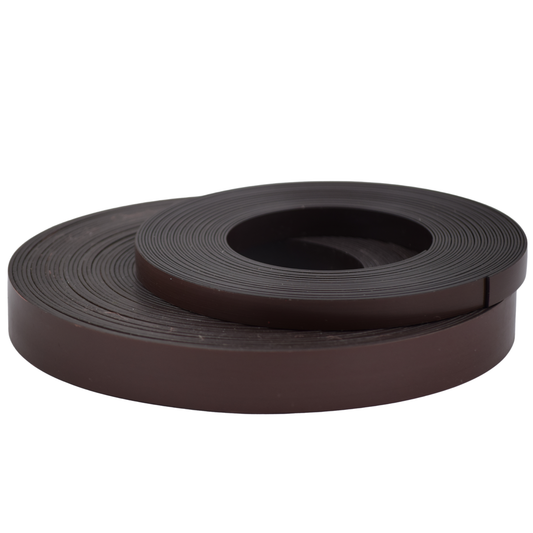 Adhesive Flexible Magnetic Strips - Strip 12.7 x 1.5mm - Sold Per Meter-Strip 20 x 1.5mm - Sold Per Meter-Strip 25 x 1.5mm - Sold Per Meter-Strip 50 x 0.75mm - Sold Per Meter Magnets