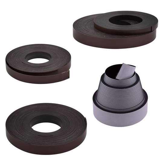 Adhesive Flexible Magnetic Strips