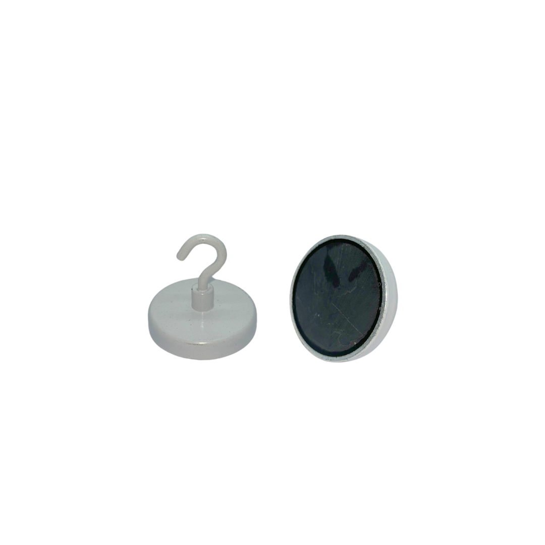 Ferrite Hook Magnets - 25mm-32mm-40mm-47mm-52mm