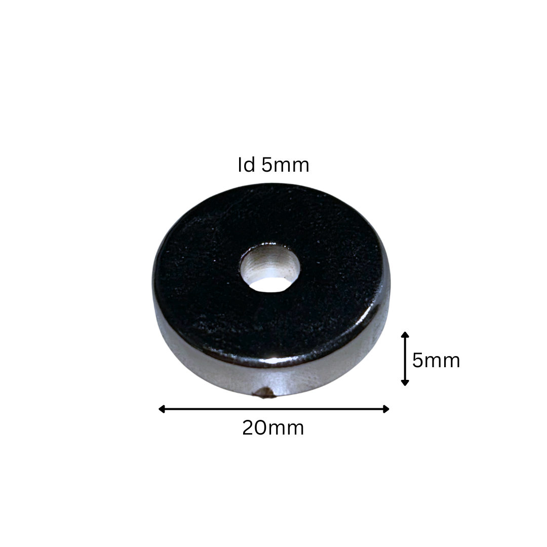 Neodymium Ring Magnets - Rare Earth Ring Magnet Od15xid5x5mm N38-Rare Earth Ring Magnet od20xid5x5 N38-Rare Earth Ring Magnet Od25xid5x5mm N38