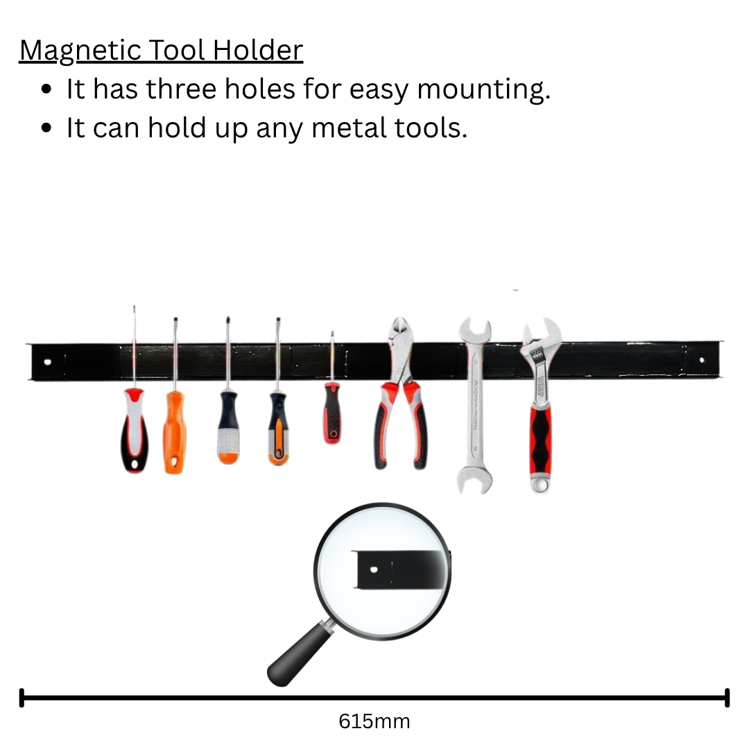 Magnetic Tool Holders 24" (613mm) & 48" (1230mm)