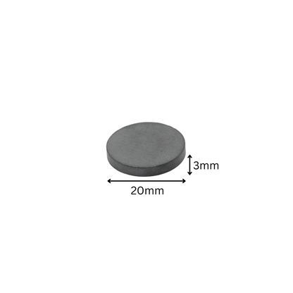 Ferrite Anisotropic Disc Magnets - Magnets4U Store