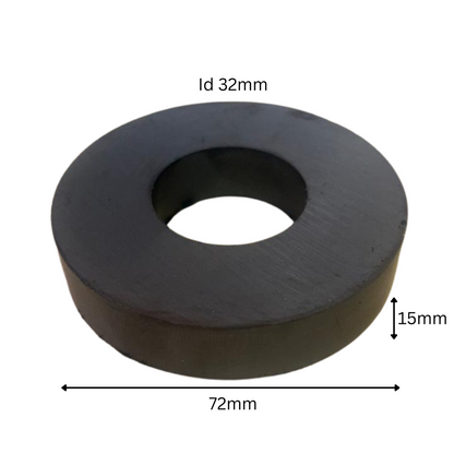 Ferrite Anisotropic Ring Magnets