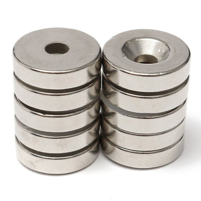 Rare Earth (Neodymium) Countersunk Ring Magnets