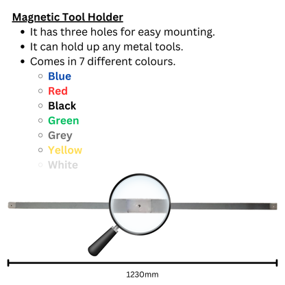 Magnetic Tool Holders 48" (1230mm)