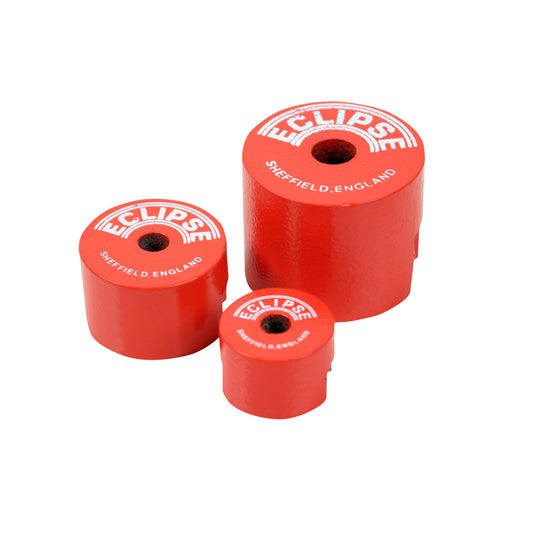 Eclipse Magnetics Alnico Button Magnet with central fixing hole for precision applications